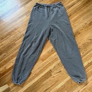 Joah Brown Oversized Joggers Grey